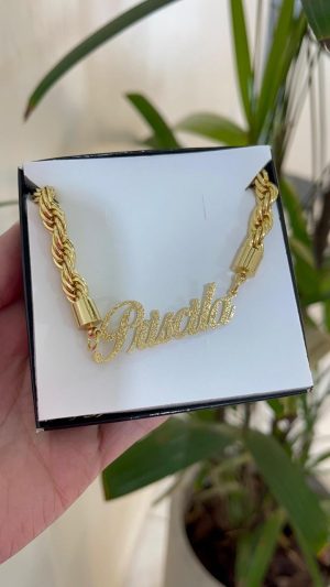 colar fio baiano com nome