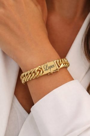 pulseira personalizada 13mm